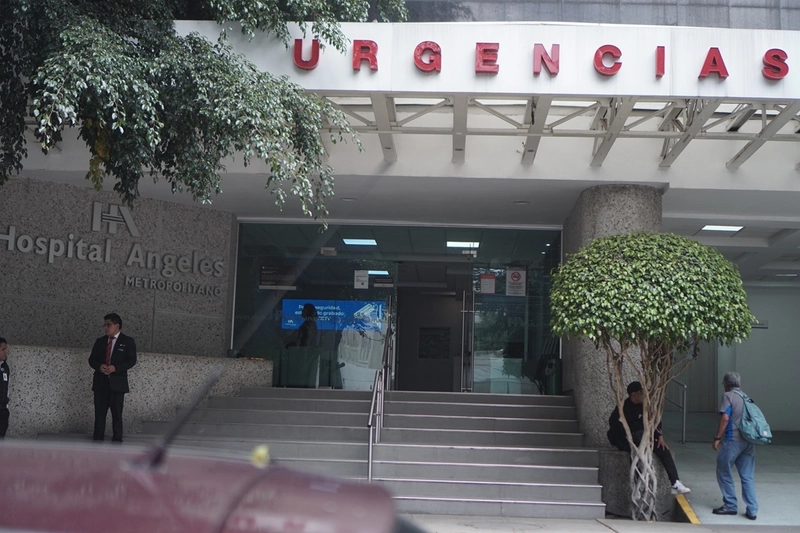 Sala de Emergencias Hospital Ángeles Ciudad de México