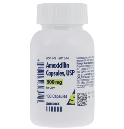 Amoxil packaging