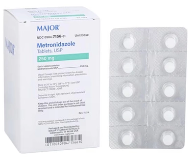 Flagyl packaging