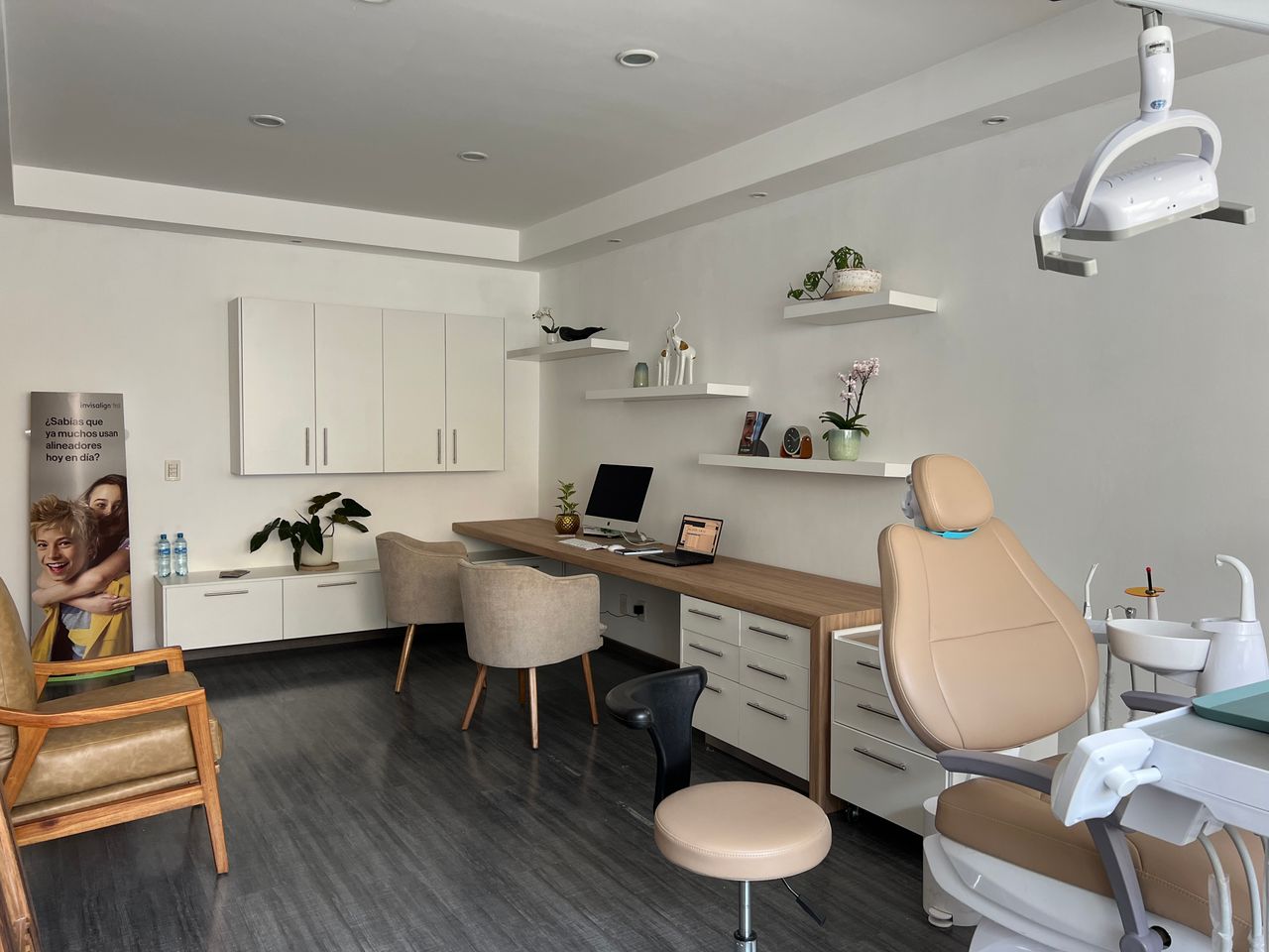 Interior view of Daphne Amaral's medical clinic