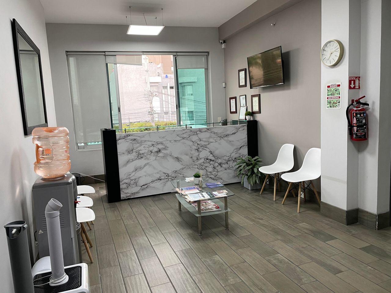 Additional view of Jose Enrique Bribiesca's medical clinic