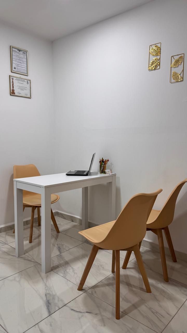 Interior view of Iliana Velarde Gutiérrez's medical clinic