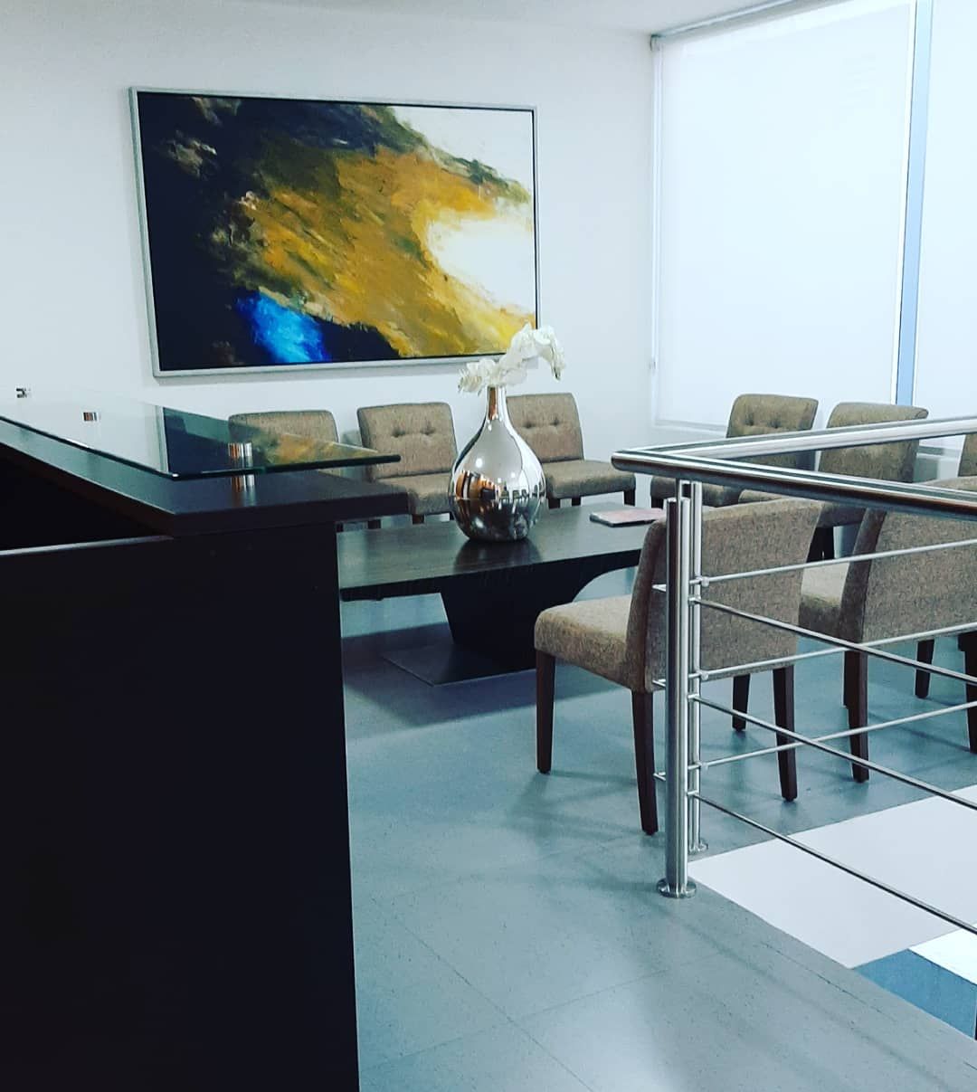 Interior view of Abril Arely Valle Suárez's medical clinic