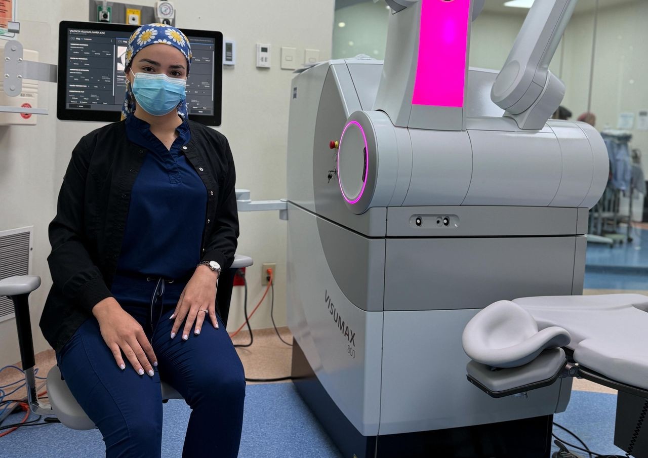 Interior view of Jhoselin Denisse Mejía Valdez's medical clinic