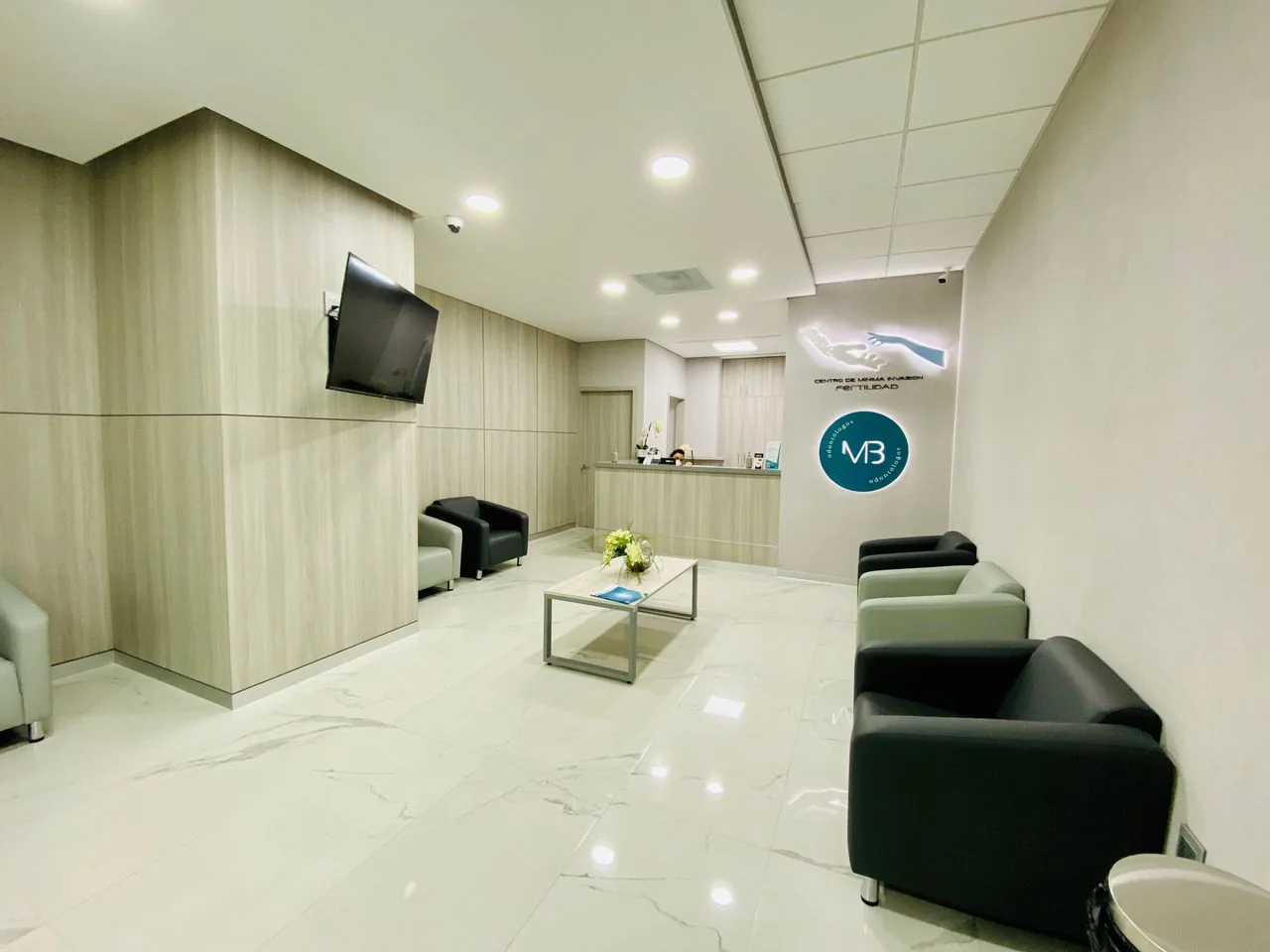 Interior view of Griselda Reyes Torres's medical clinic