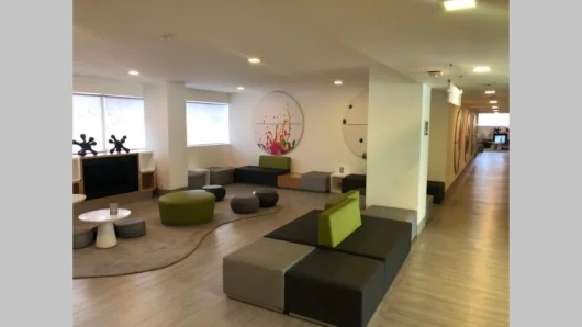 Interior view of Jessica Noemí Pérez Lavanderos's medical clinic