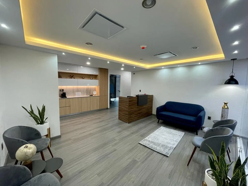 Interior view of Nicole Macriz Romero's medical clinic