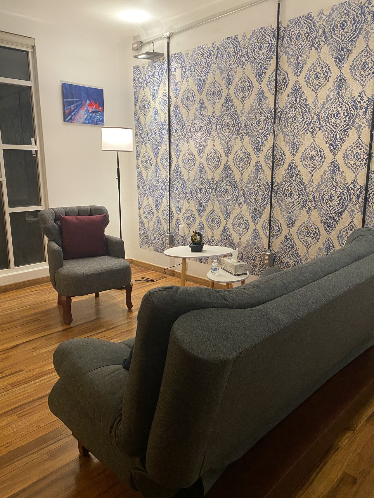 Interior view of María Paula García Díaz's medical clinic