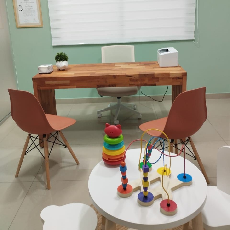 Interior view of Mariana Gómez Alba's medical clinic