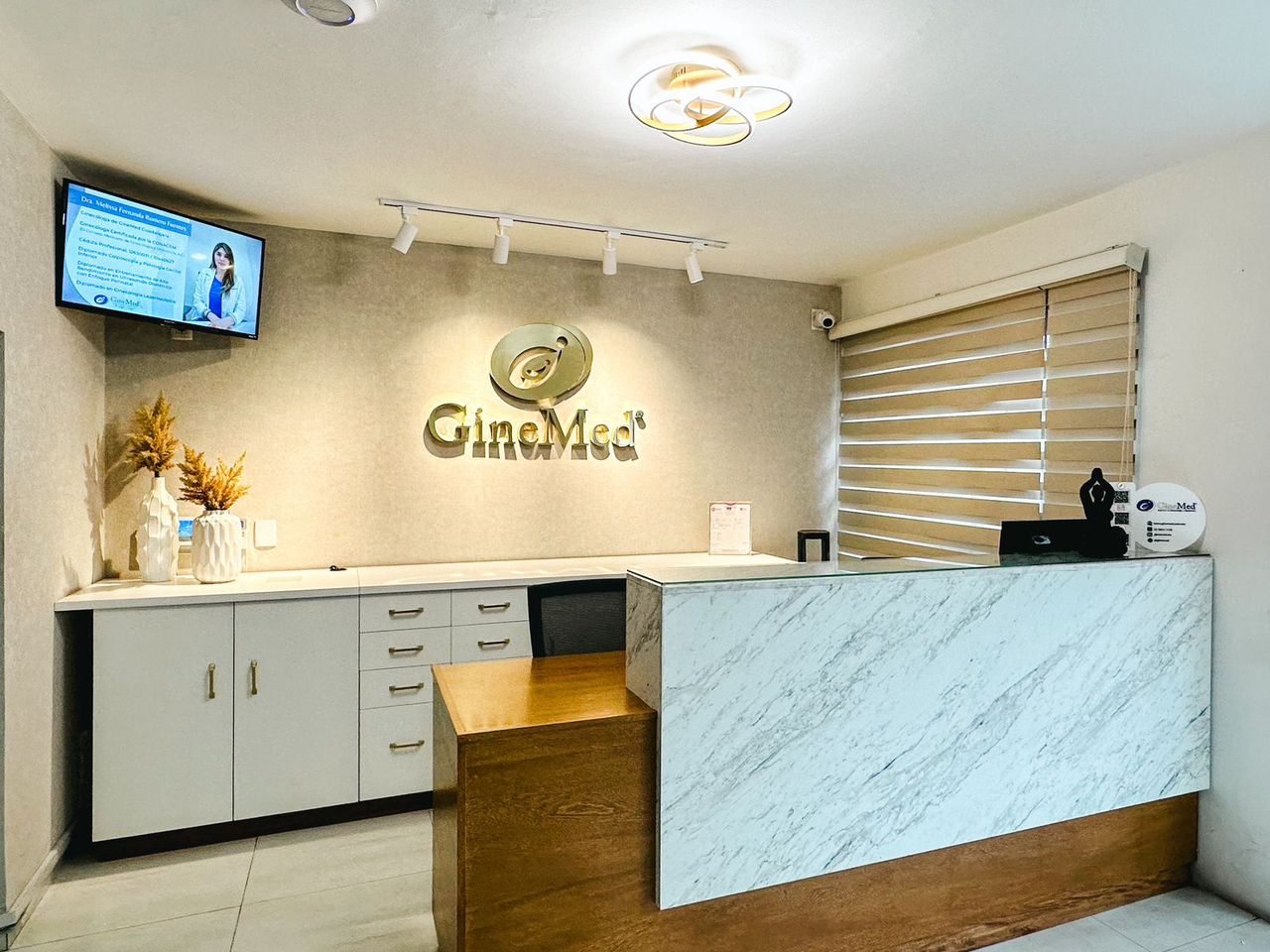 Interior view of Carmen Leticia Suro Soto's medical clinic