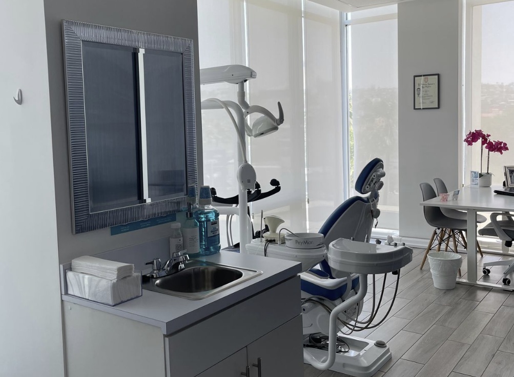 Interior view of Anissa Ounigian Romero's medical clinic