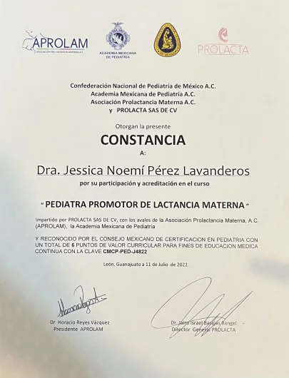 Doctor's credential certificate 2