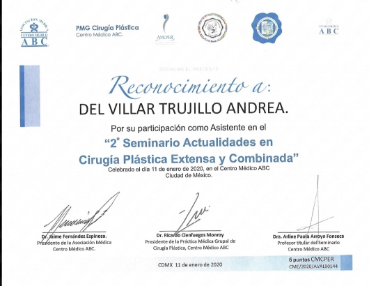 Doctor's credential certificate 5