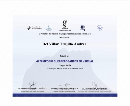 Doctor's credential certificate 12