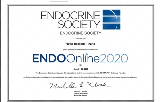 Doctor's credential certificate 1