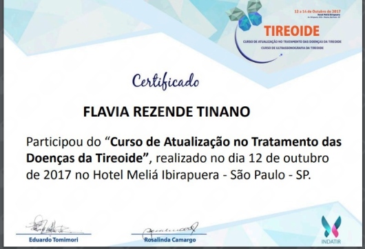 Doctor's credential certificate 2