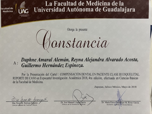 Doctor's credential certificate 1