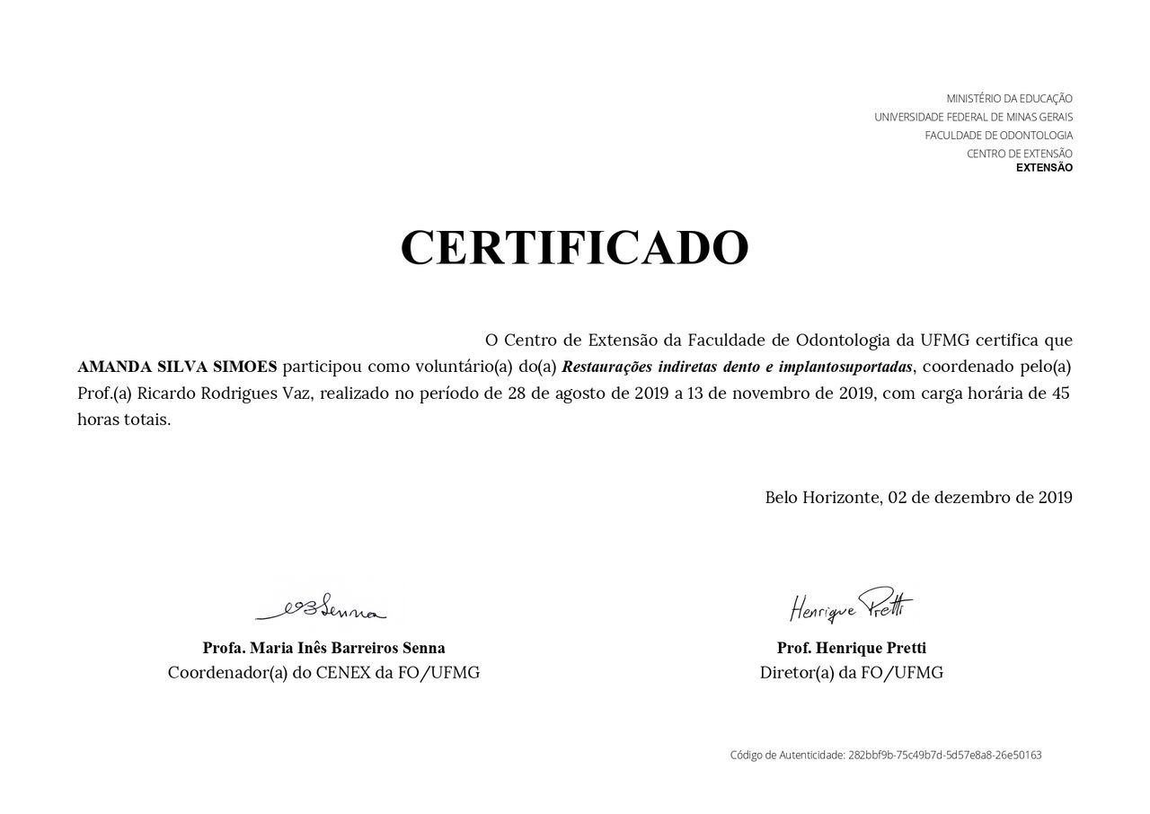 Doctor's credential certificate 3