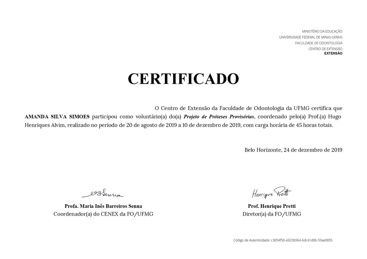 Doctor's credential certificate 4