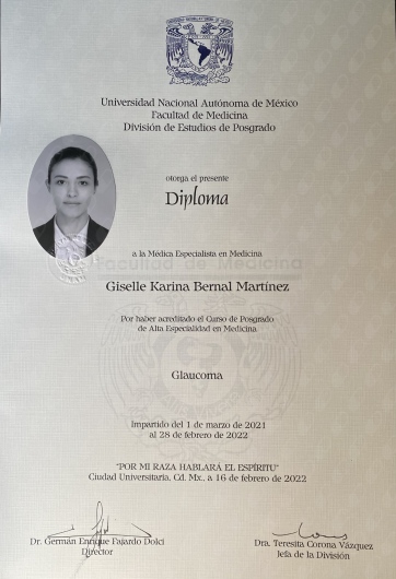 Doctor's credential certificate 4