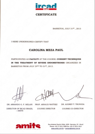 Doctor's credential certificate 4