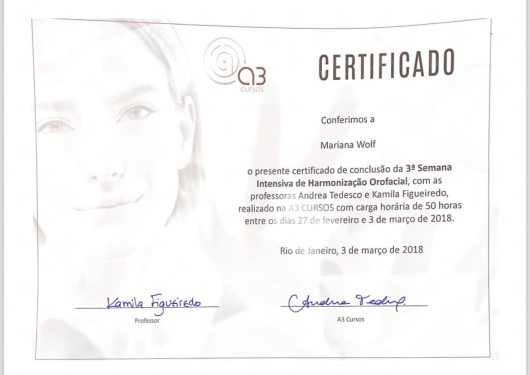 Doctor's credential certificate 3