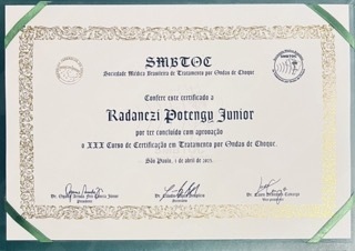 Doctor's credential certificate 2