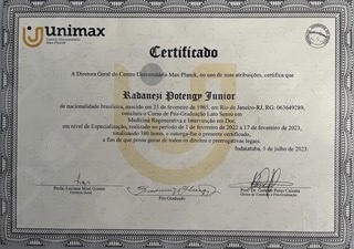 Doctor's credential certificate 3