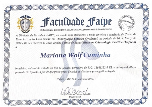 Doctor's credential certificate 8