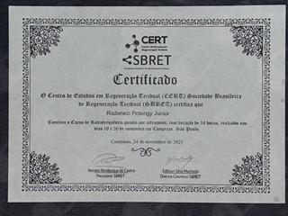 Doctor's credential certificate 6