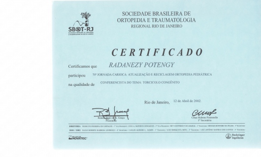 Doctor's credential certificate 9
