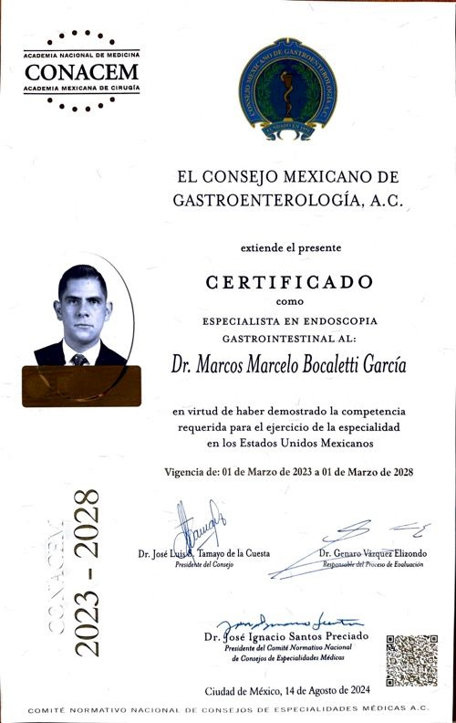 Doctor's credential certificate 3