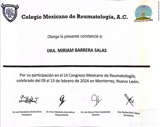 Doctor's credential certificate 3