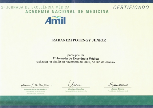 Doctor's credential certificate 14