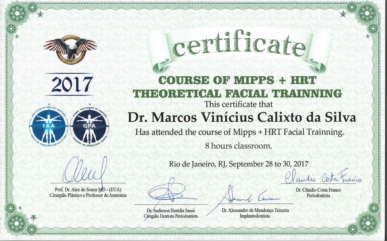 Doctor's credential certificate 5