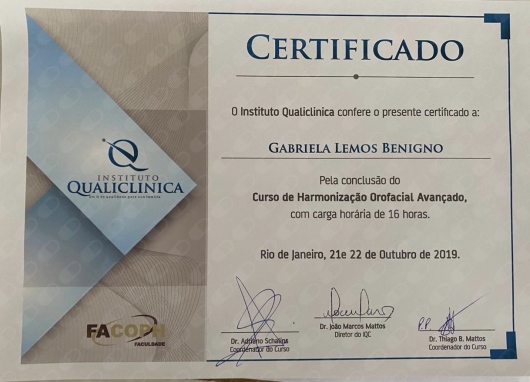 Doctor's credential certificate 2