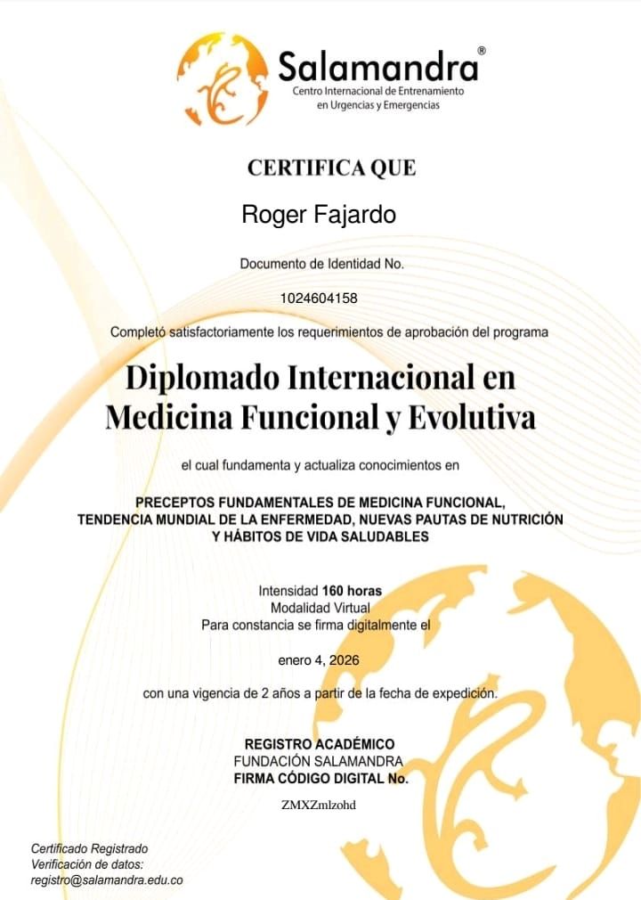 Doctor's credential certificate 1