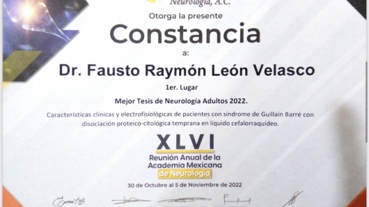 Doctor's credential certificate 2