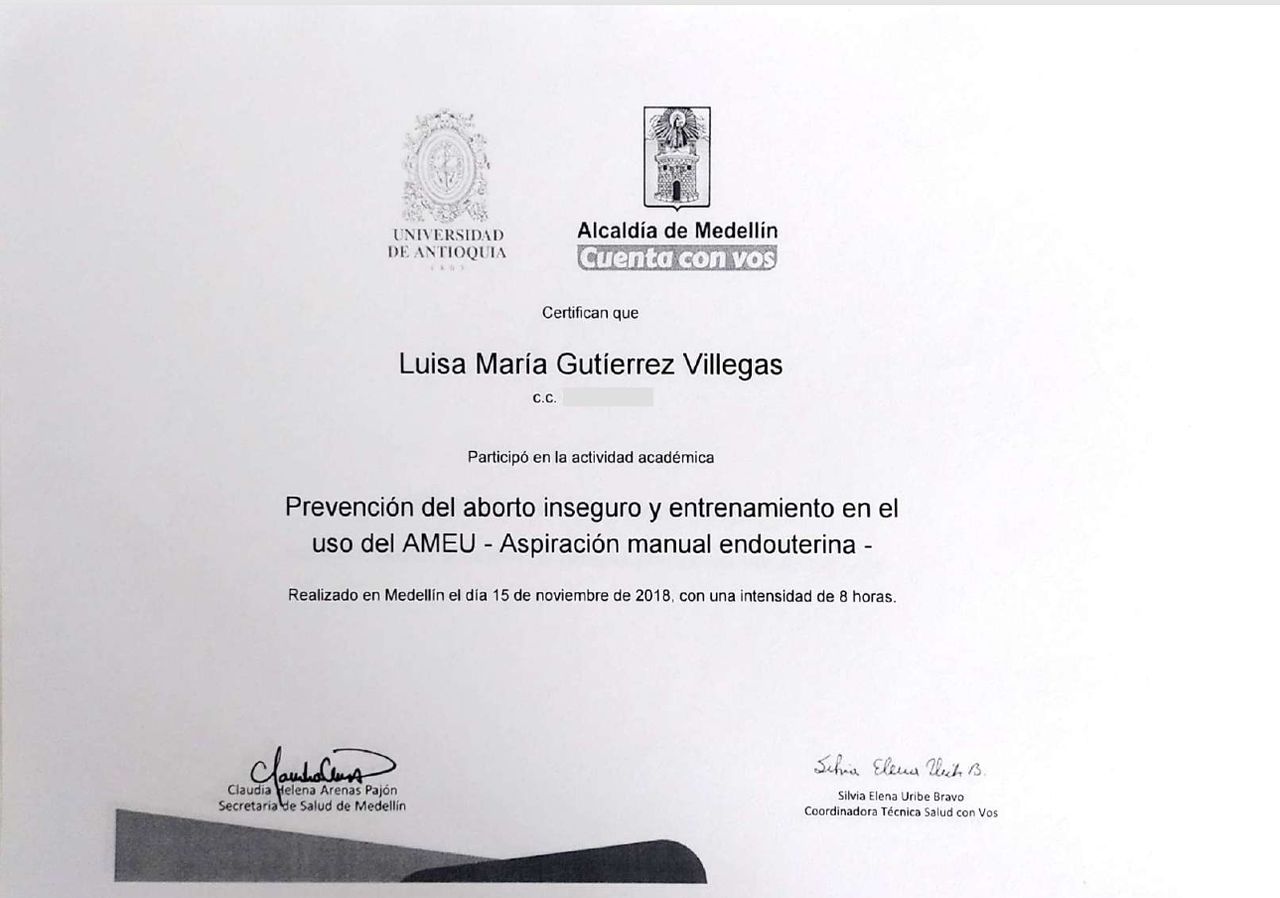 Doctor's credential certificate 4