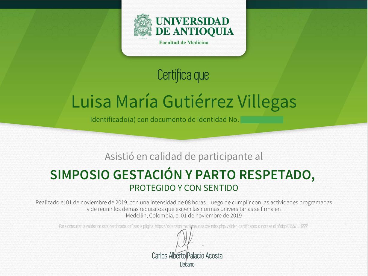 Doctor's credential certificate 5