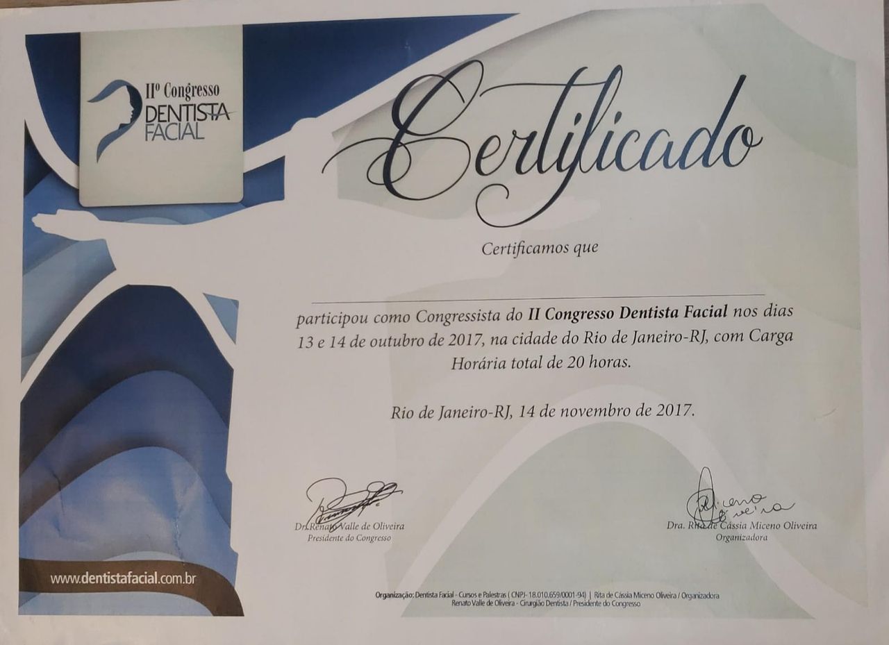 Doctor's credential certificate 5