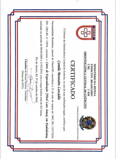 Doctor's credential certificate 4