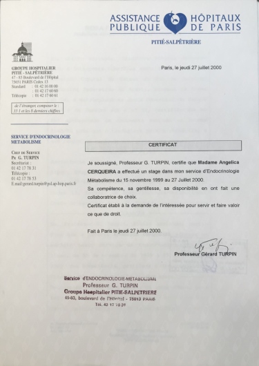 Doctor's credential certificate 5