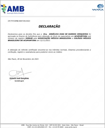 Doctor's credential certificate 8