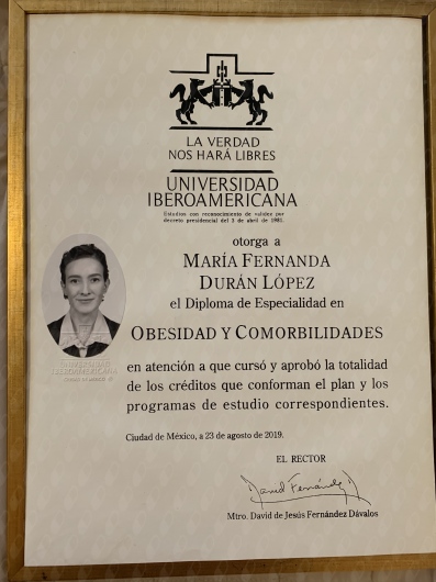 Doctor's credential certificate 2