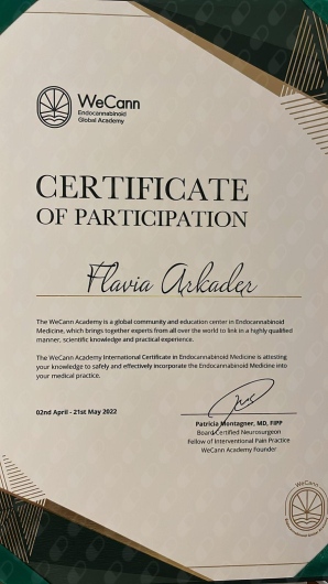 Doctor's credential certificate 1