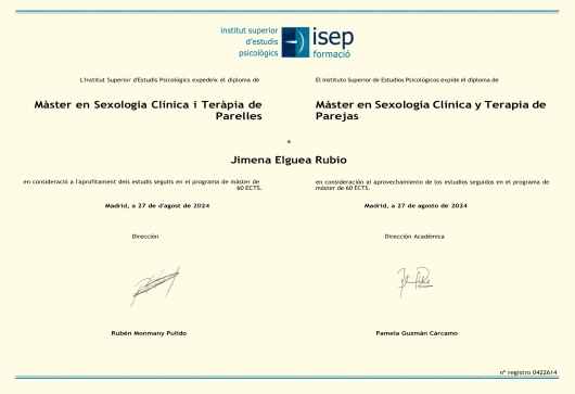 Doctor's credential certificate 1