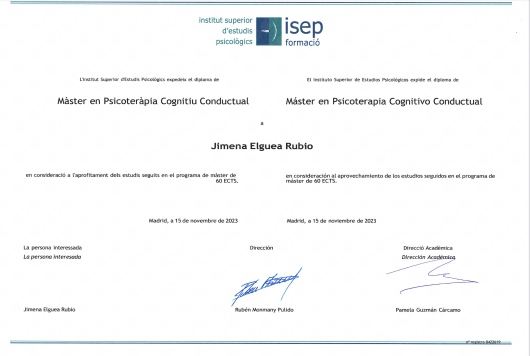 Doctor's credential certificate 2