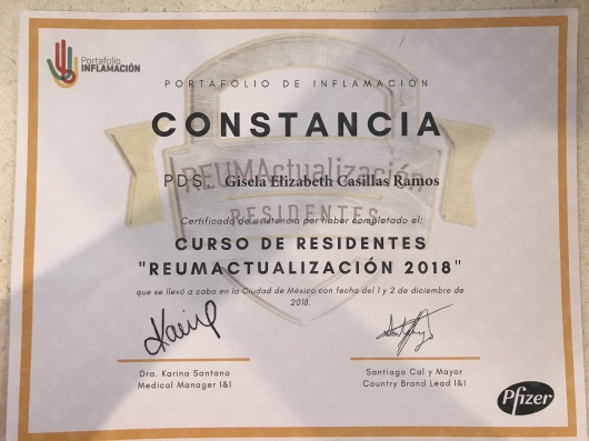 Doctor's credential certificate 1