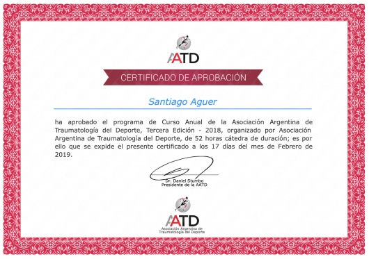 Doctor's credential certificate 4